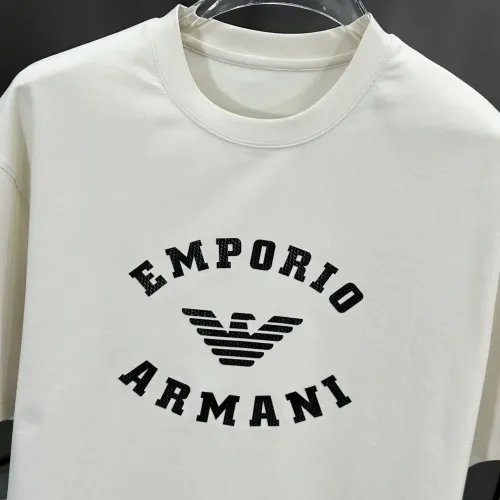 Cheap Armani T-Shirts Short Sleeved For Men #1430425 Replica Wholesale [$56.00 USD] [ITEM#1430425] on Replica Armani T-Shirts