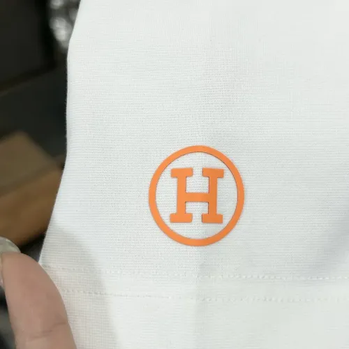 Cheap Hermes T-Shirts Short Sleeved For Men #1430440 Replica Wholesale [$56.00 USD] [ITEM#1430440] on Replica Hermes T-Shirts