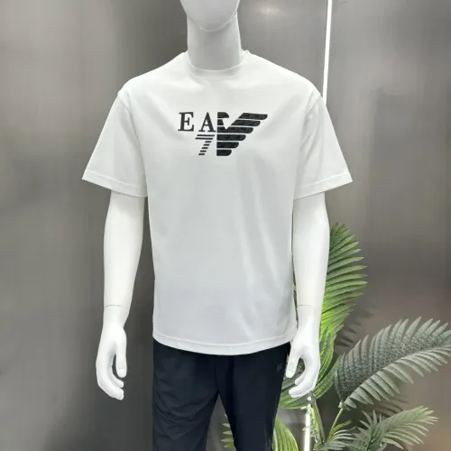 Cheap Armani T-Shirts Short Sleeved For Men #1430443 Replica Wholesale [$56.00 USD] [ITEM#1430443] on Replica Armani T-Shirts