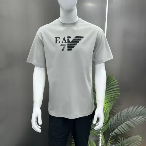 Cheap Armani T-Shirts Short Sleeved For Men #1430444 Replica Wholesale [$56.00 USD] [ITEM#1430444] on Replica Armani T-Shirts