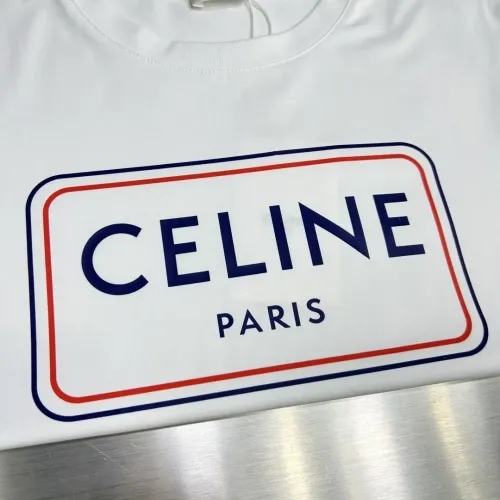Cheap Celine T-Shirts Short Sleeved For Unisex #1430459 Replica Wholesale [$68.00 USD] [ITEM#1430459] on Replica Celine T-Shirts