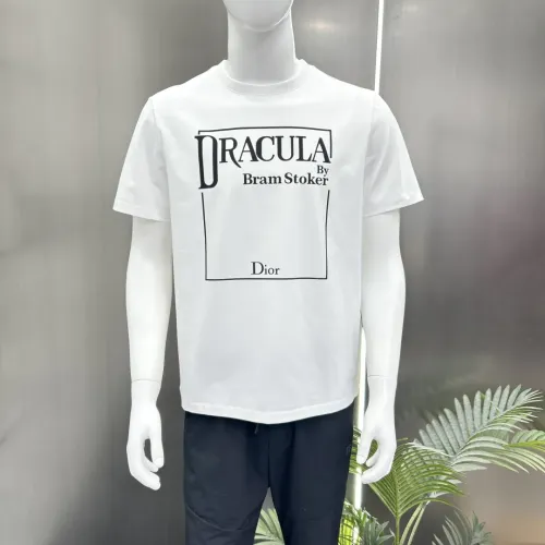 Cheap Christian Dior T-Shirts Short Sleeved For Unisex #1430461 Replica Wholesale [$68.00 USD] [ITEM#1430461] on Replica Christian Dior T-Shirts