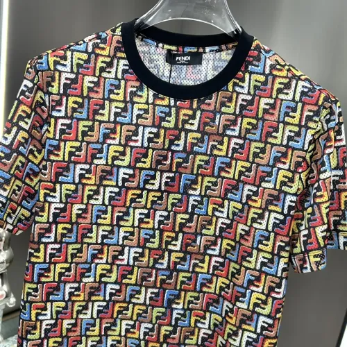 Cheap Fendi T-Shirts Short Sleeved For Men #1430475 Replica Wholesale [$64.00 USD] [ITEM#1430475] on Replica Fendi T-Shirts