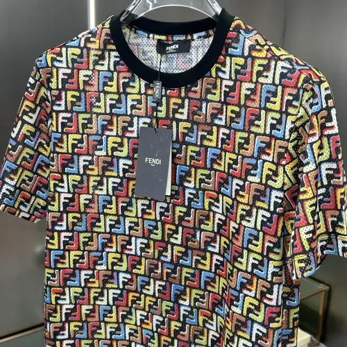 Cheap Fendi T-Shirts Short Sleeved For Men #1430475 Replica Wholesale [$64.00 USD] [ITEM#1430475] on Replica Fendi T-Shirts