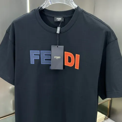 Cheap Fendi T-Shirts Short Sleeved For Unisex #1430476 Replica Wholesale [$64.00 USD] [ITEM#1430476] on Replica Fendi T-Shirts