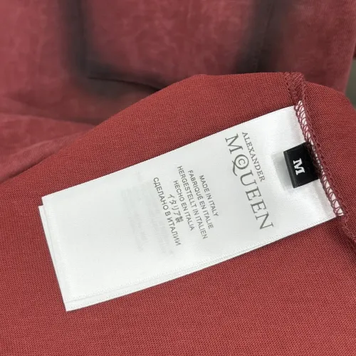 Cheap Alexander McQueen T-shirts Short Sleeved For Unisex #1430479 Replica Wholesale [$68.00 USD] [ITEM#1430479] on Replica Alexander McQueen T-shirts