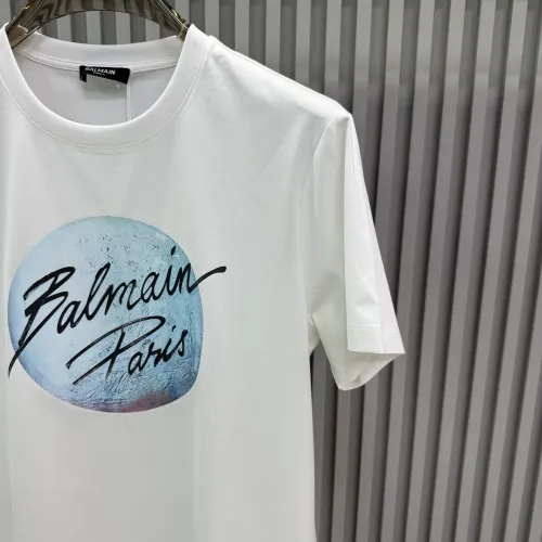 Cheap Balmain T-Shirts Short Sleeved For Unisex #1430514 Replica Wholesale [$72.00 USD] [ITEM#1430514] on Replica Balmain T-Shirts