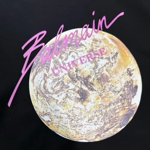 Cheap Balmain T-Shirts Short Sleeved For Unisex #1430515 Replica Wholesale [$72.00 USD] [ITEM#1430515] on Replica Balmain T-Shirts