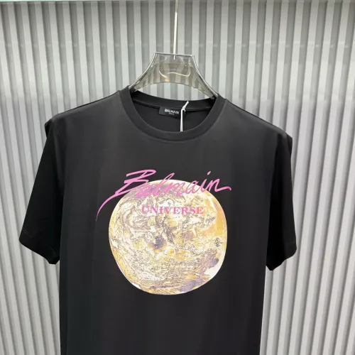 Cheap Balmain T-Shirts Short Sleeved For Unisex #1430515 Replica Wholesale [$72.00 USD] [ITEM#1430515] on Replica Balmain T-Shirts