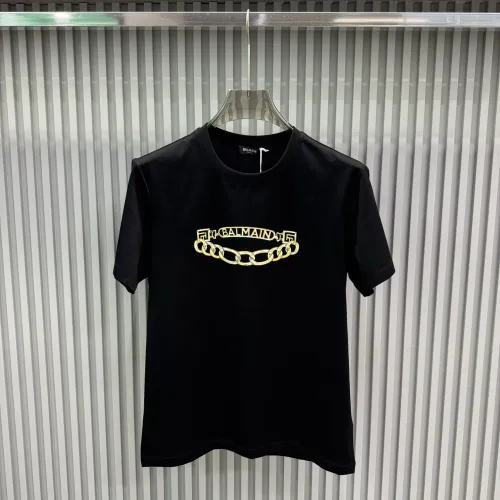 Cheap Balmain T-Shirts Short Sleeved For Unisex #1430517 Replica Wholesale [$72.00 USD] [ITEM#1430517] on Replica Balmain T-Shirts