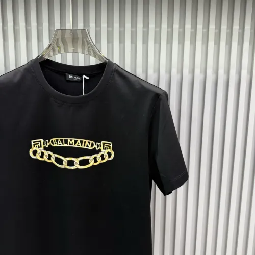 Cheap Balmain T-Shirts Short Sleeved For Unisex #1430517 Replica Wholesale [$72.00 USD] [ITEM#1430517] on Replica Balmain T-Shirts