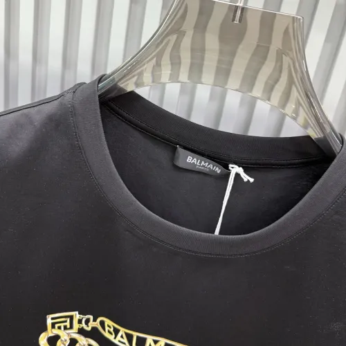 Cheap Balmain T-Shirts Short Sleeved For Unisex #1430517 Replica Wholesale [$72.00 USD] [ITEM#1430517] on Replica Balmain T-Shirts