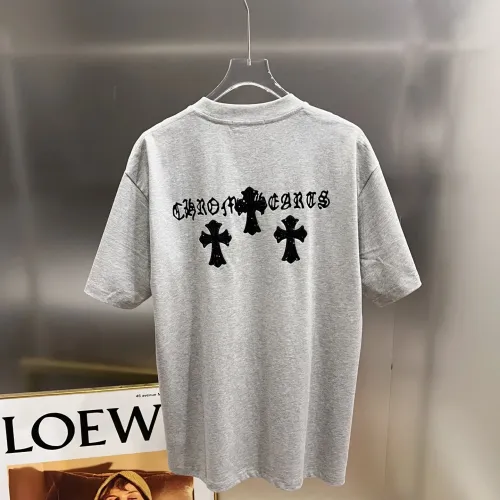 Cheap Chrome Hearts T-Shirts Short Sleeved For Unisex #1430568 Replica Wholesale [$38.00 USD] [ITEM#1430568] on Replica Chrome Hearts T-Shirts