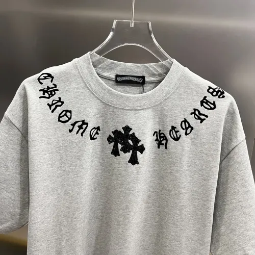 Cheap Chrome Hearts T-Shirts Short Sleeved For Unisex #1430568 Replica Wholesale [$38.00 USD] [ITEM#1430568] on Replica Chrome Hearts T-Shirts