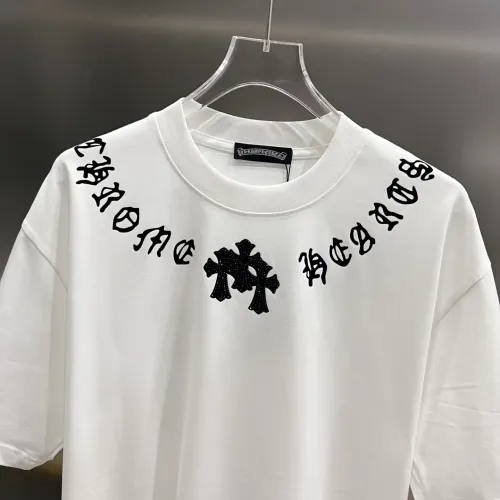 Cheap Chrome Hearts T-Shirts Short Sleeved For Unisex #1430569 Replica Wholesale [$38.00 USD] [ITEM#1430569] on Replica Chrome Hearts T-Shirts