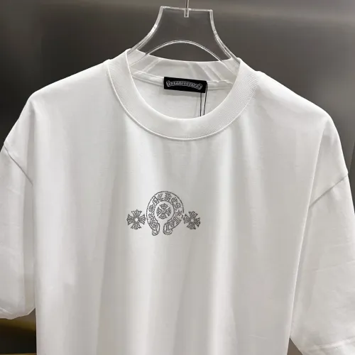 Cheap Chrome Hearts T-Shirts Short Sleeved For Unisex #1430573 Replica Wholesale [$38.00 USD] [ITEM#1430573] on Replica Chrome Hearts T-Shirts