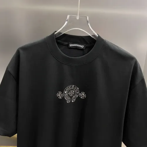 Cheap Chrome Hearts T-Shirts Short Sleeved For Unisex #1430576 Replica Wholesale [$38.00 USD] [ITEM#1430576] on Replica Chrome Hearts T-Shirts