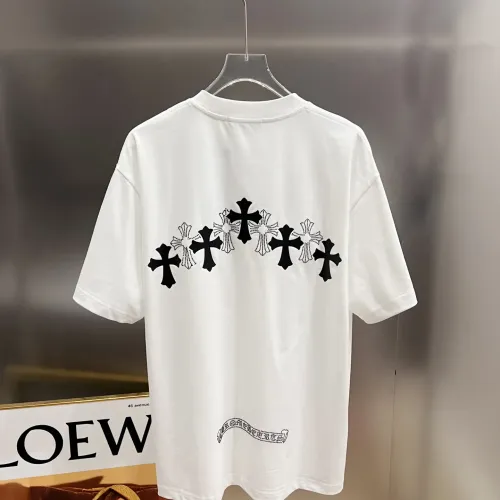 Cheap Chrome Hearts T-Shirts Short Sleeved For Unisex #1430577 Replica Wholesale [$38.00 USD] [ITEM#1430577] on Replica Chrome Hearts T-Shirts
