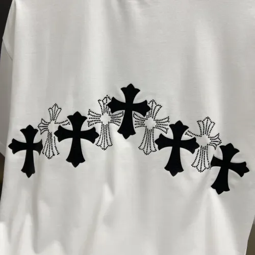 Cheap Chrome Hearts T-Shirts Short Sleeved For Unisex #1430577 Replica Wholesale [$38.00 USD] [ITEM#1430577] on Replica Chrome Hearts T-Shirts