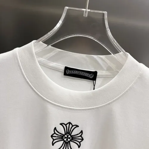 Cheap Chrome Hearts T-Shirts Short Sleeved For Unisex #1430581 Replica Wholesale [$38.00 USD] [ITEM#1430581] on Replica Chrome Hearts T-Shirts