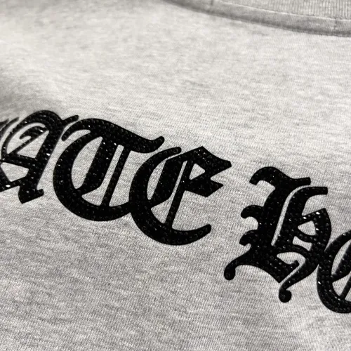 Cheap Chrome Hearts T-Shirts Short Sleeved For Unisex #1430582 Replica Wholesale [$38.00 USD] [ITEM#1430582] on Replica Chrome Hearts T-Shirts