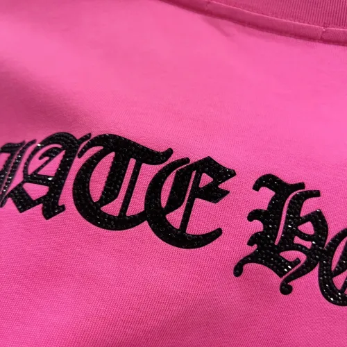 Cheap Chrome Hearts T-Shirts Short Sleeved For Unisex #1430583 Replica Wholesale [$38.00 USD] [ITEM#1430583] on Replica Chrome Hearts T-Shirts