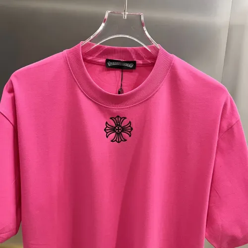 Cheap Chrome Hearts T-Shirts Short Sleeved For Unisex #1430583 Replica Wholesale [$38.00 USD] [ITEM#1430583] on Replica Chrome Hearts T-Shirts