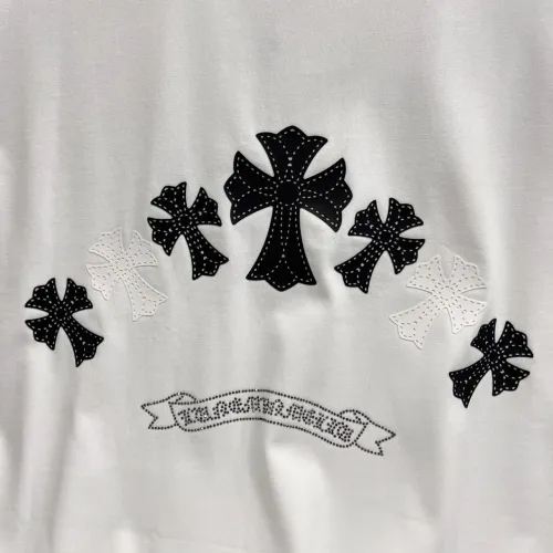 Cheap Chrome Hearts T-Shirts Short Sleeved For Unisex #1430589 Replica Wholesale [$38.00 USD] [ITEM#1430589] on Replica Chrome Hearts T-Shirts