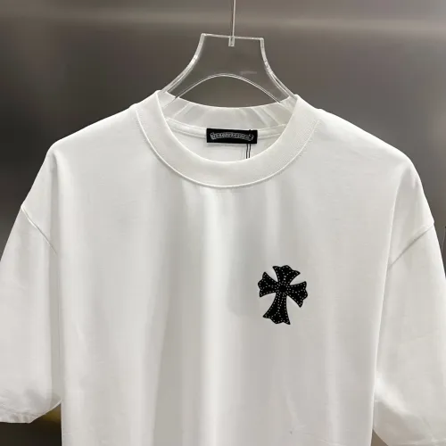 Cheap Chrome Hearts T-Shirts Short Sleeved For Unisex #1430589 Replica Wholesale [$38.00 USD] [ITEM#1430589] on Replica Chrome Hearts T-Shirts