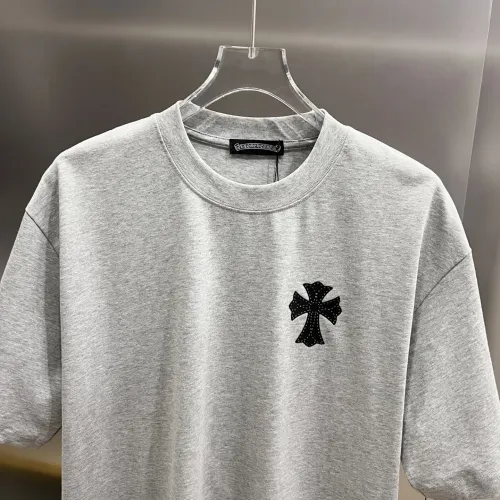 Cheap Chrome Hearts T-Shirts Short Sleeved For Unisex #1430590 Replica Wholesale [$38.00 USD] [ITEM#1430590] on Replica Chrome Hearts T-Shirts