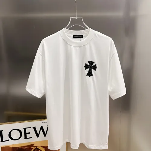 Cheap Chrome Hearts T-Shirts Short Sleeved For Unisex #1430593 Replica Wholesale [$38.00 USD] [ITEM#1430593] on Replica Chrome Hearts T-Shirts