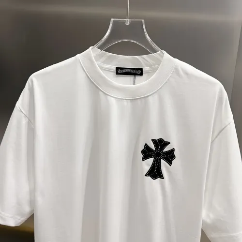 Cheap Chrome Hearts T-Shirts Short Sleeved For Unisex #1430593 Replica Wholesale [$38.00 USD] [ITEM#1430593] on Replica Chrome Hearts T-Shirts
