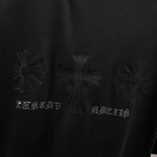 Cheap Chrome Hearts T-Shirts Short Sleeved For Unisex #1430595 Replica Wholesale [$38.00 USD] [ITEM#1430595] on Replica Chrome Hearts T-Shirts