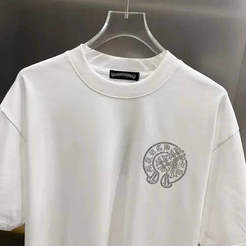 Cheap Chrome Hearts T-Shirts Short Sleeved For Unisex #1430597 Replica Wholesale [$39.00 USD] [ITEM#1430597] on Replica Chrome Hearts T-Shirts