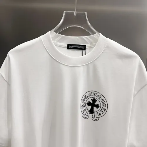 Cheap Chrome Hearts T-Shirts Short Sleeved For Unisex #1430599 Replica Wholesale [$39.00 USD] [ITEM#1430599] on Replica Chrome Hearts T-Shirts