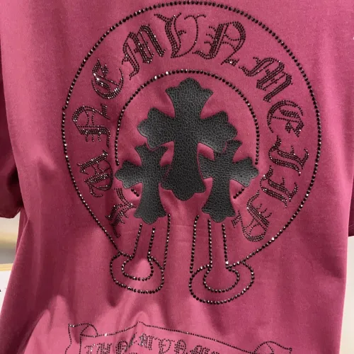 Cheap Chrome Hearts T-Shirts Short Sleeved For Unisex #1430601 Replica Wholesale [$39.00 USD] [ITEM#1430601] on Replica Chrome Hearts T-Shirts