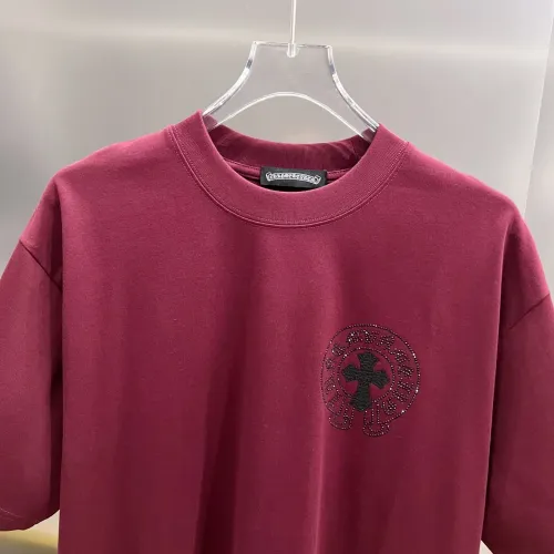 Cheap Chrome Hearts T-Shirts Short Sleeved For Unisex #1430601 Replica Wholesale [$39.00 USD] [ITEM#1430601] on Replica Chrome Hearts T-Shirts