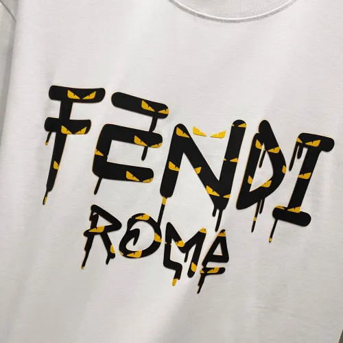 Cheap Fendi T-Shirts Short Sleeved For Unisex #1430615 Replica Wholesale [$38.00 USD] [ITEM#1430615] on Replica Fendi T-Shirts