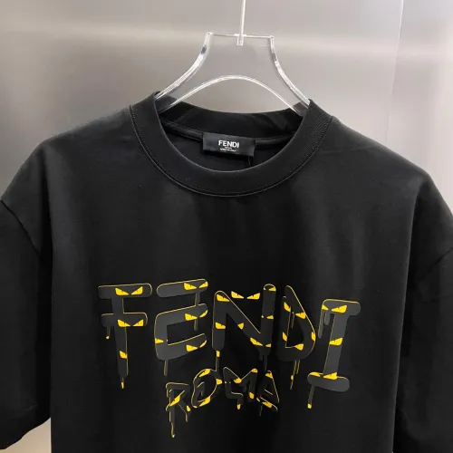 Cheap Fendi T-Shirts Short Sleeved For Unisex #1430616 Replica Wholesale [$38.00 USD] [ITEM#1430616] on Replica Fendi T-Shirts