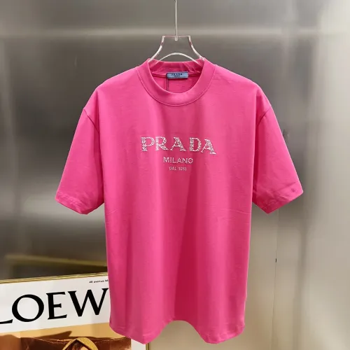 Prada T-Shirts Short Sleeved For Unisex #1430620