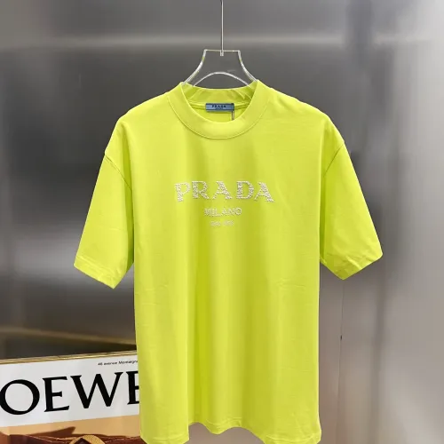 Prada T-Shirts Short Sleeved For Unisex #1430621