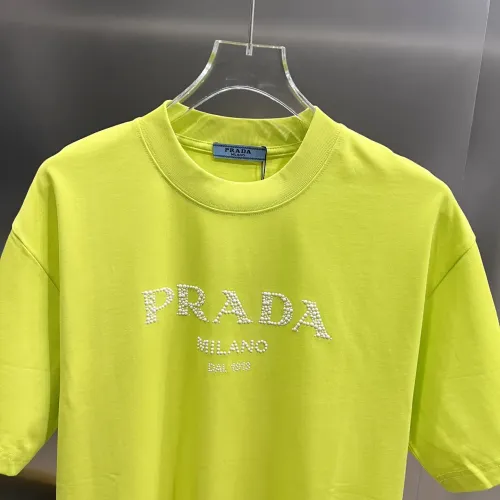 Cheap Prada T-Shirts Short Sleeved For Unisex #1430621 Replica Wholesale [$38.00 USD] [ITEM#1430621] on Replica Prada T-Shirts