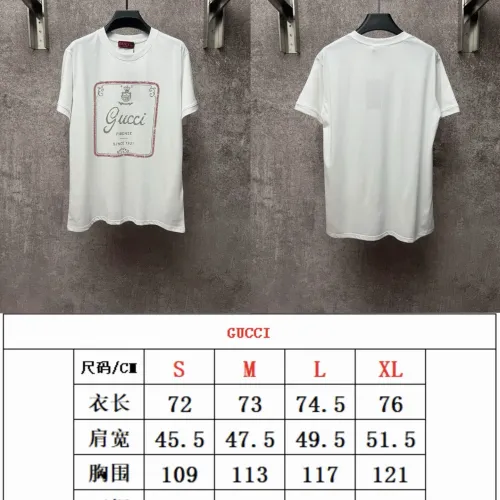 Cheap Gucci T-Shirts Short Sleeved For Unisex #1430656 Replica Wholesale [$42.00 USD] [ITEM#1430656] on Replica Gucci T-Shirts