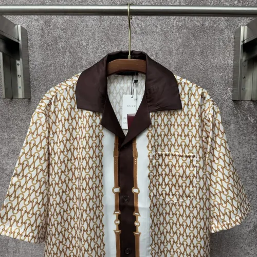 Cheap Gucci Shirts Short Sleeved For Unisex #1430669 Replica Wholesale [$68.00 USD] [ITEM#1430669] on Replica Gucci Shirts