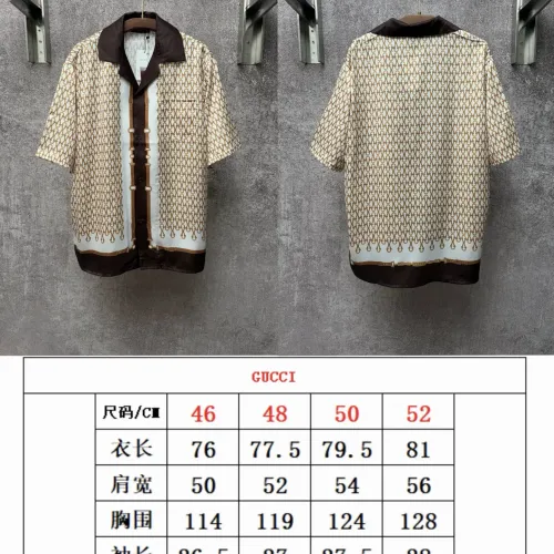 Cheap Gucci Shirts Short Sleeved For Unisex #1430669 Replica Wholesale [$68.00 USD] [ITEM#1430669] on Replica Gucci Shirts