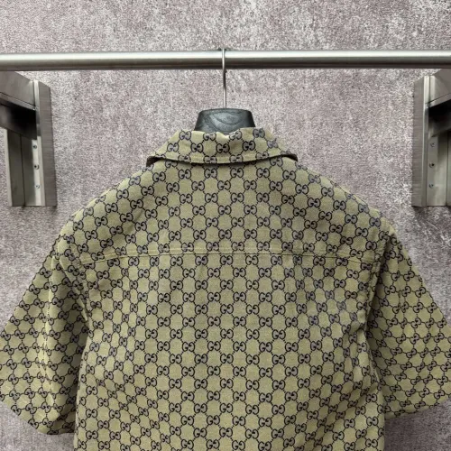 Cheap Gucci Shirts Short Sleeved For Unisex #1430674 Replica Wholesale [$76.00 USD] [ITEM#1430674] on Replica Gucci Shirts