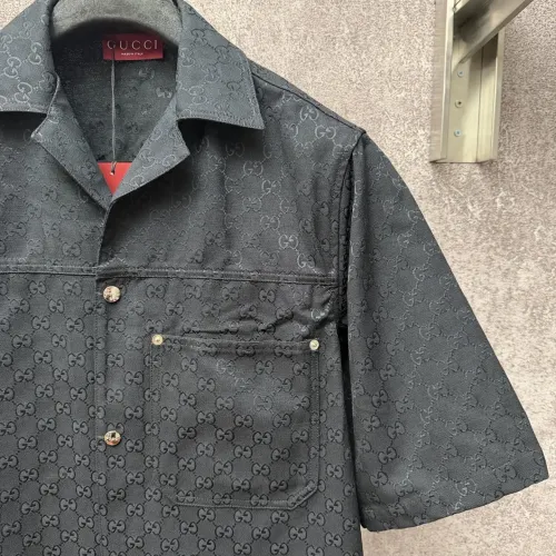 Cheap Gucci Shirts Short Sleeved For Unisex #1430676 Replica Wholesale [$76.00 USD] [ITEM#1430676] on Replica Gucci Shirts