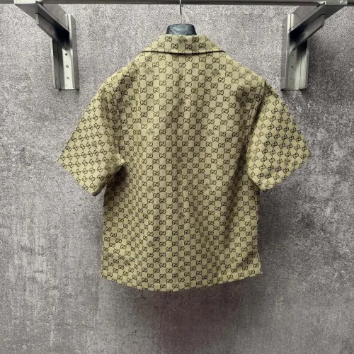 Cheap Gucci Shirts Short Sleeved For Unisex #1430677 Replica Wholesale [$76.00 USD] [ITEM#1430677] on Replica Gucci Shirts