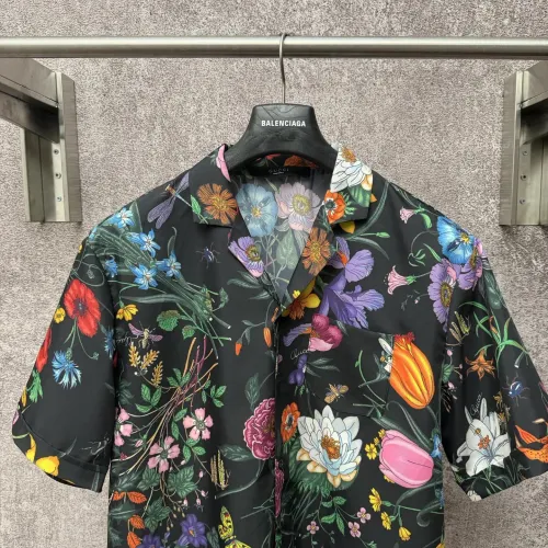 Cheap Gucci Shirts Short Sleeved For Unisex #1430682 Replica Wholesale [$76.00 USD] [ITEM#1430682] on Replica Gucci Shirts