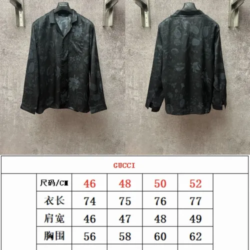 Cheap Gucci Shirts Long Sleeved For Unisex #1430684 Replica Wholesale [$80.00 USD] [ITEM#1430684] on Replica Gucci Shirts